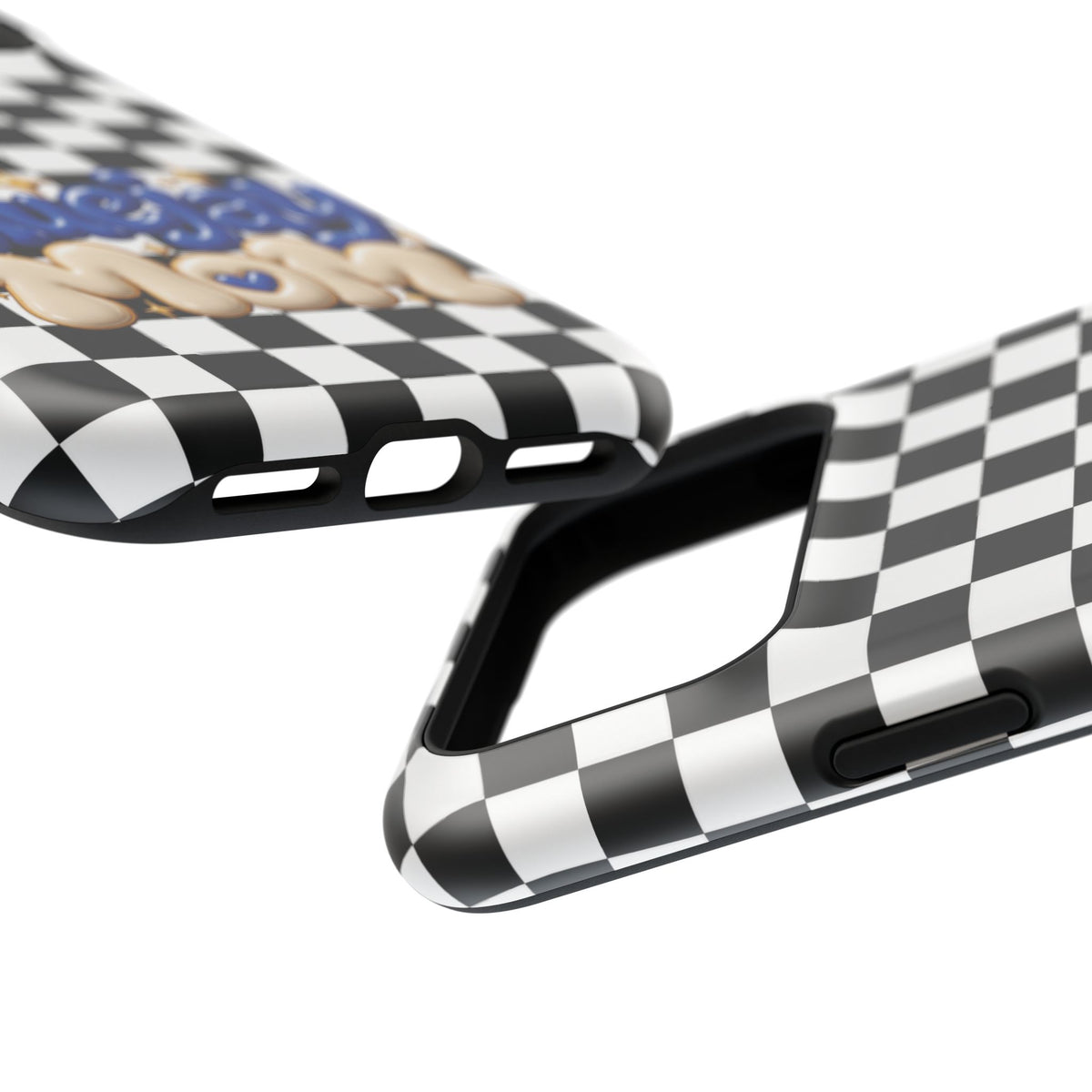 Bluejay Mom Checkerboard Magnetic Phone Case