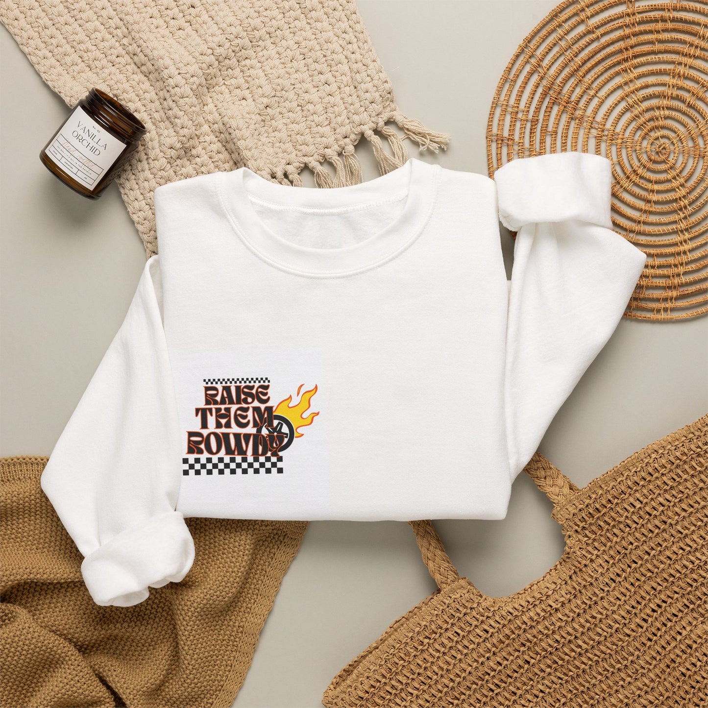 RAISE THEM ROWDY crewneck