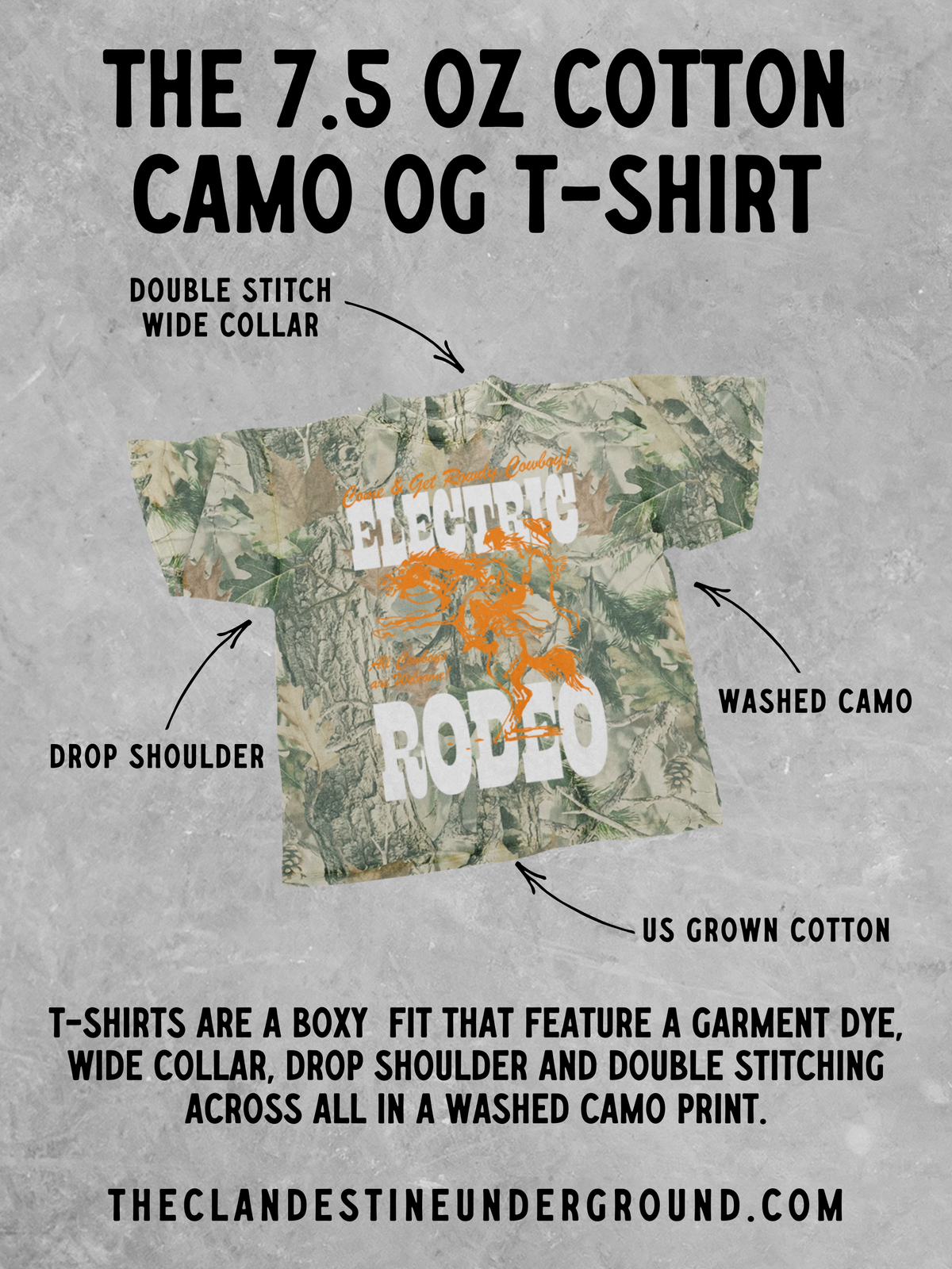 Underground Original Design: Honky Tonk Country Club, 90's Country Boxy Cotton TShirt