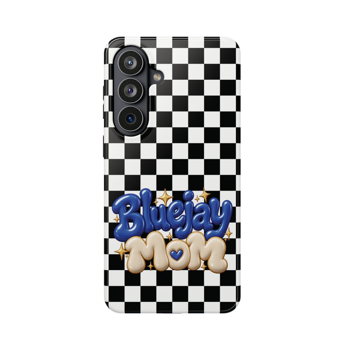 Bluejay Mom Checkerboard Magnetic Phone Case