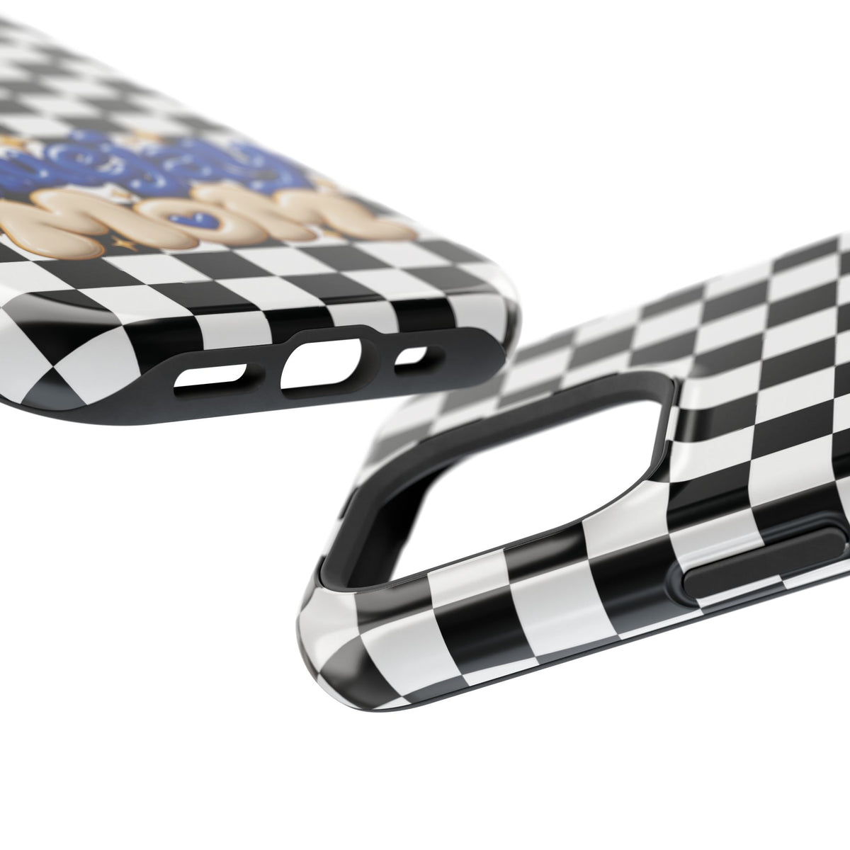 Bluejay Mom Checkerboard Magnetic Phone Case