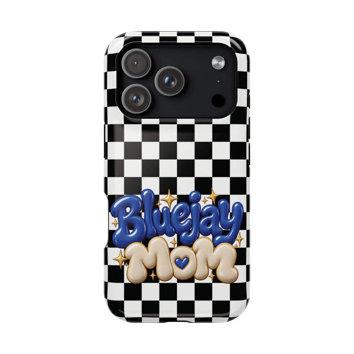 Bluejay Mom Checkerboard Magnetic Phone Case