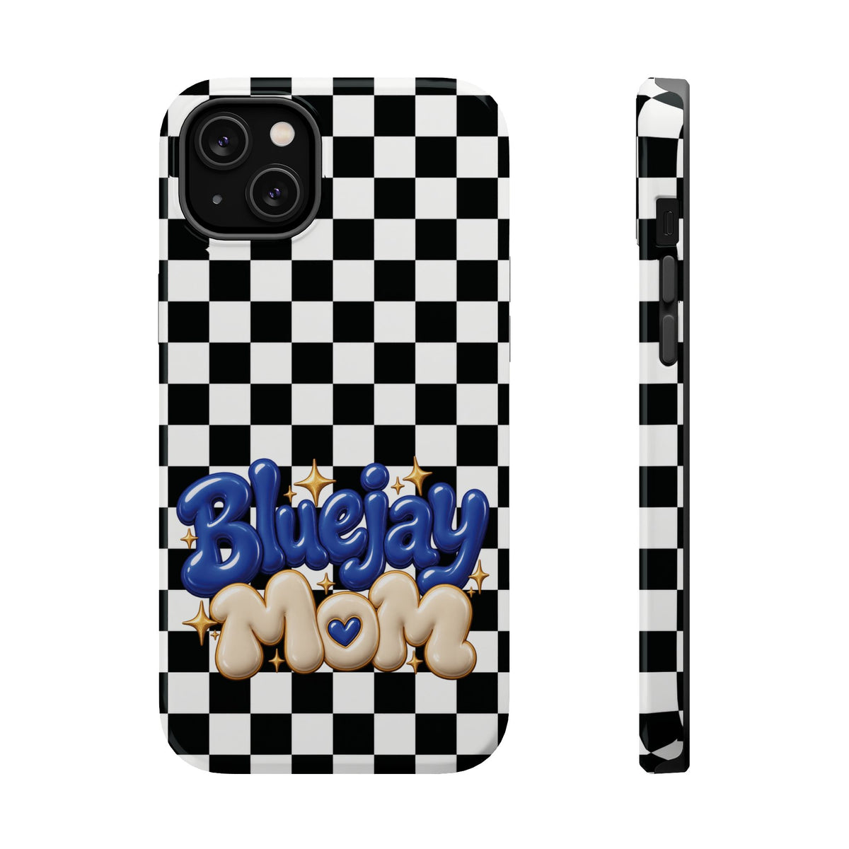 Bluejay Mom Checkerboard Magnetic Phone Case
