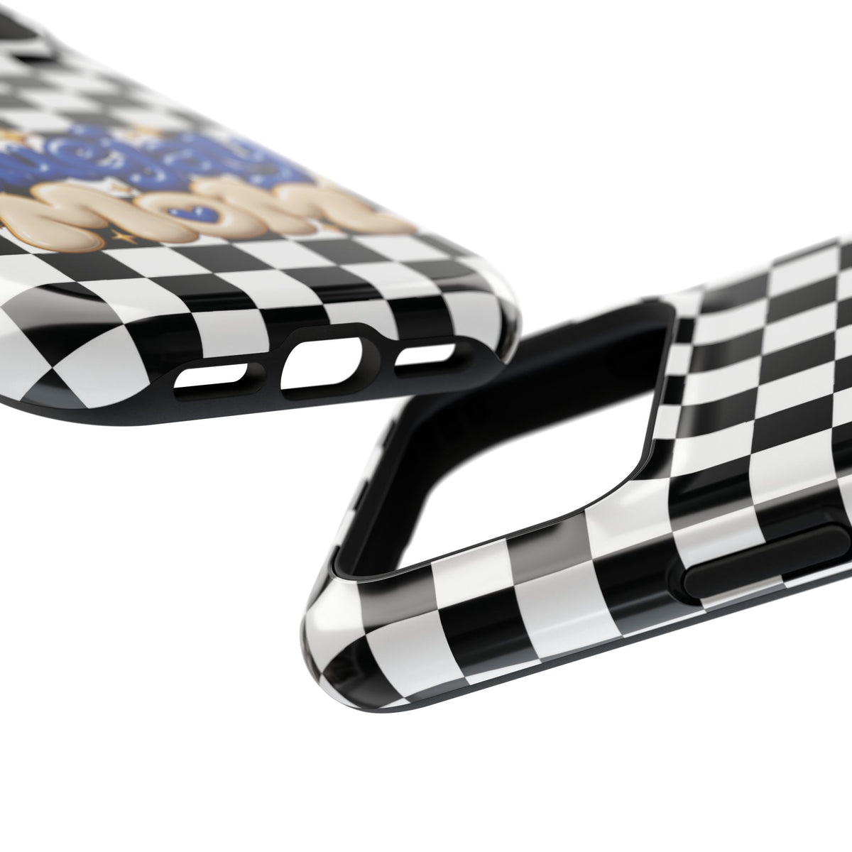 Bluejay Mom Checkerboard Magnetic Phone Case