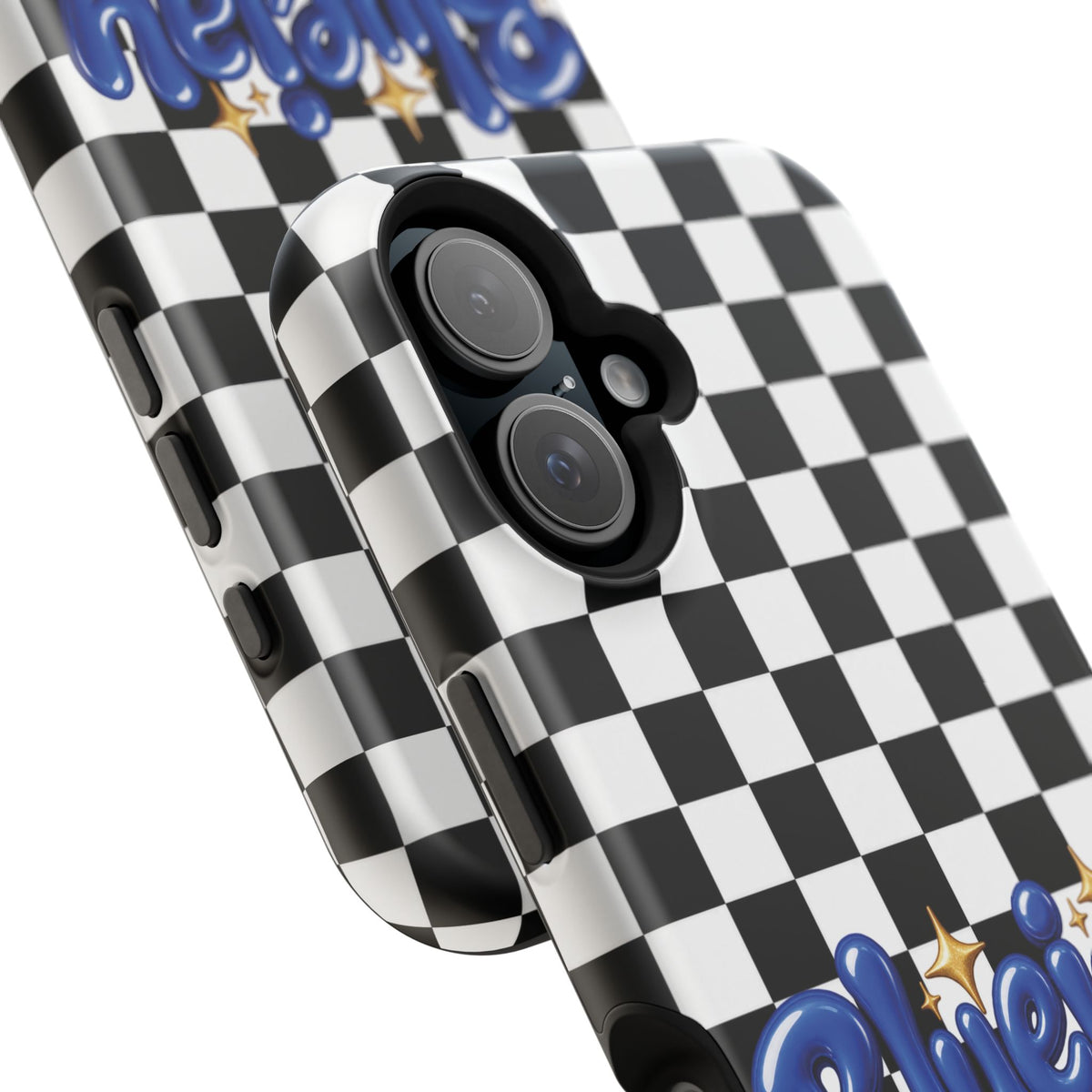 Bluejay Mom Checkerboard Magnetic Phone Case
