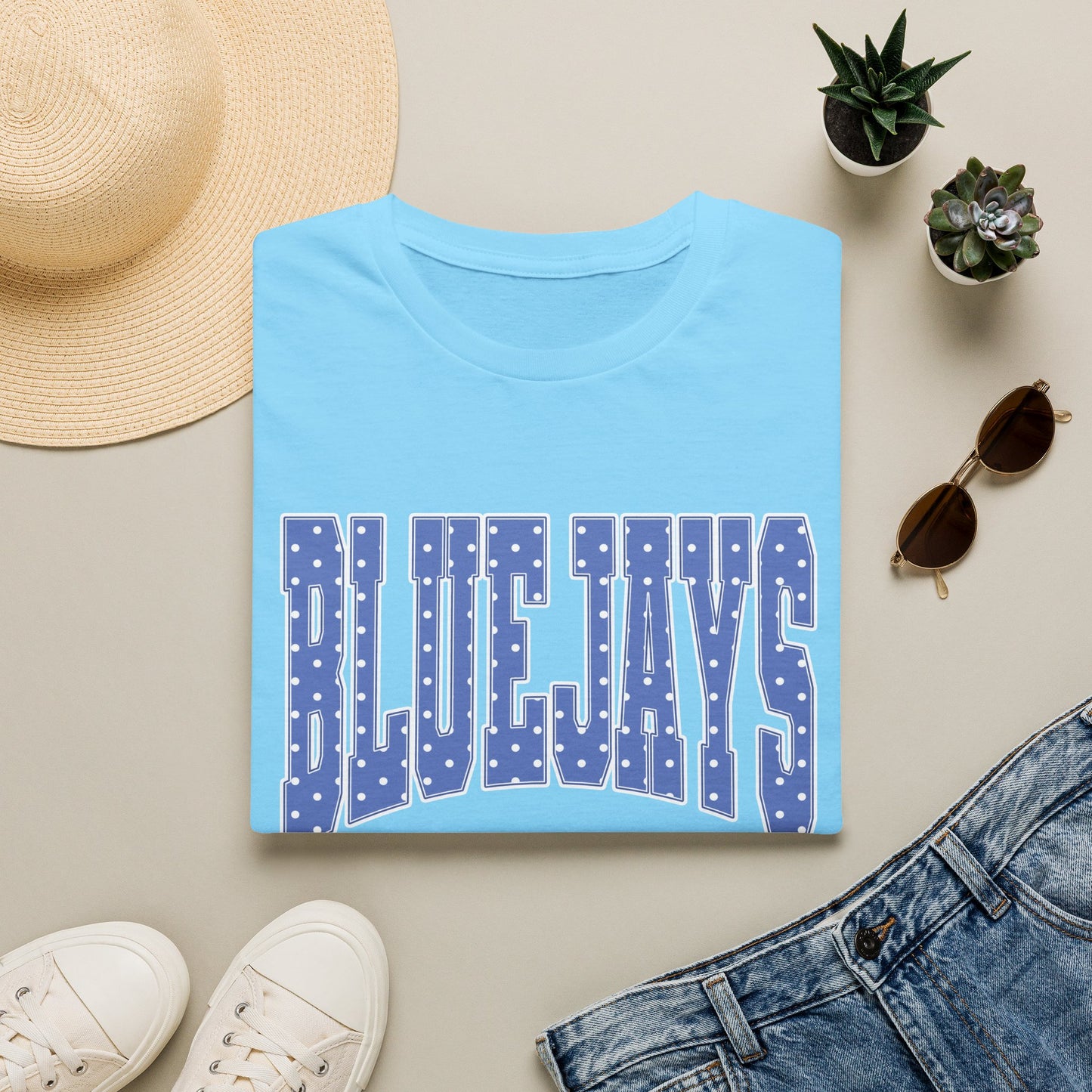 Blue Jays Retro Arch T-Shirt — Vintage Varsity Sports Tee
