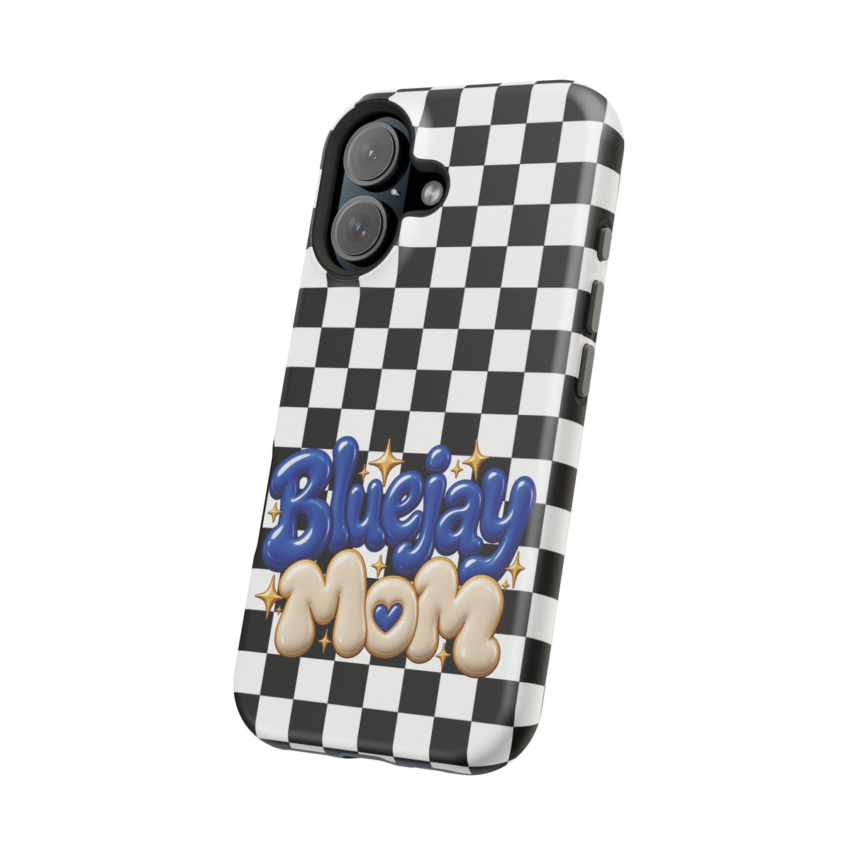 Bluejay Mom Checkerboard Magnetic Phone Case