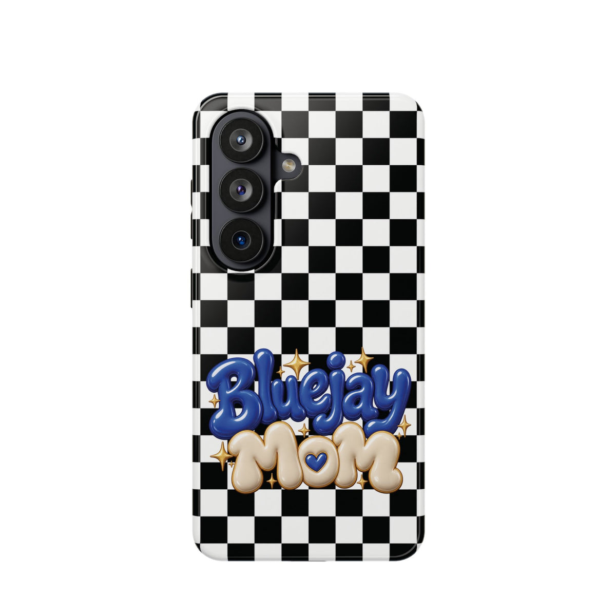 Bluejay Mom Checkerboard Magnetic Phone Case
