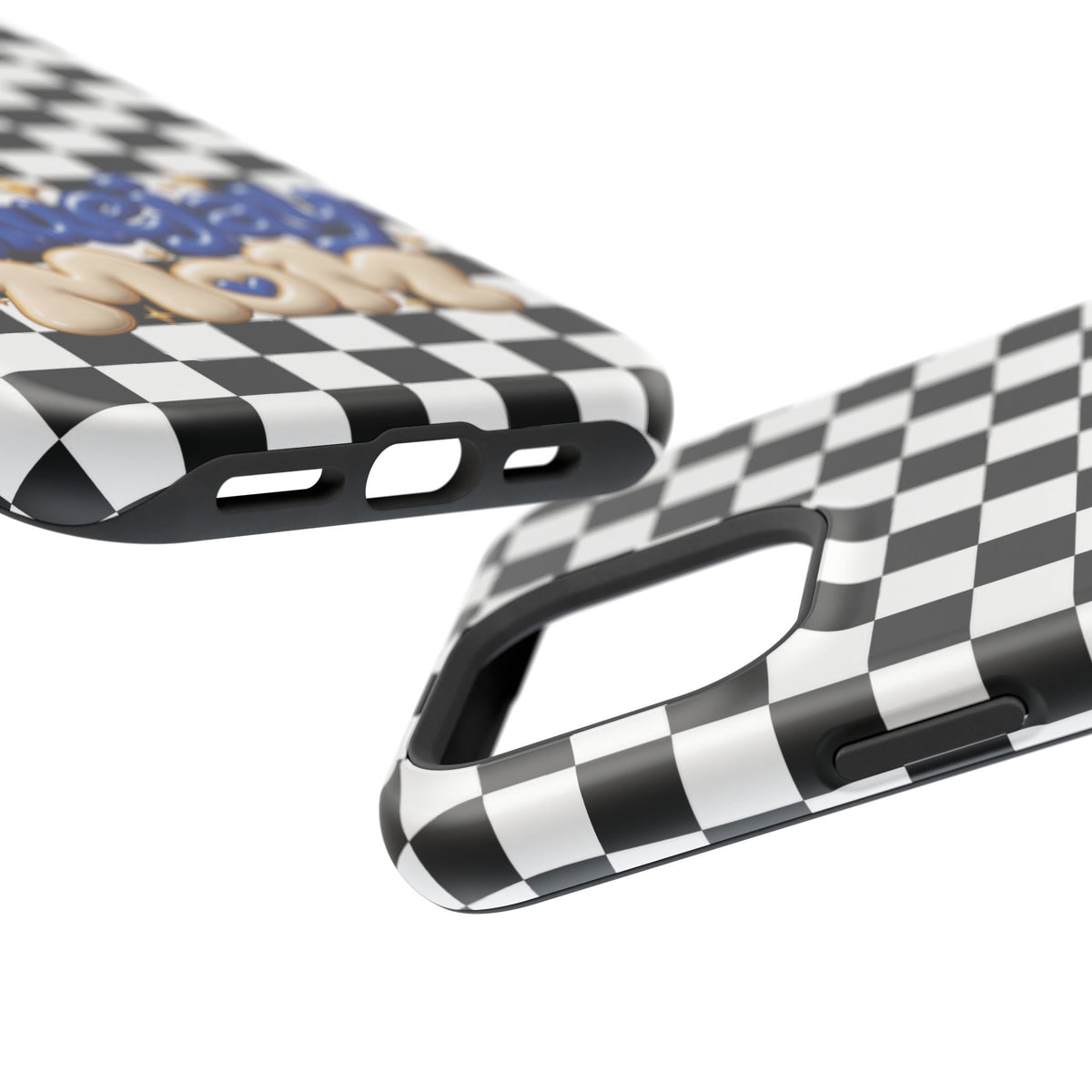 Bluejay Mom Checkerboard Magnetic Phone Case