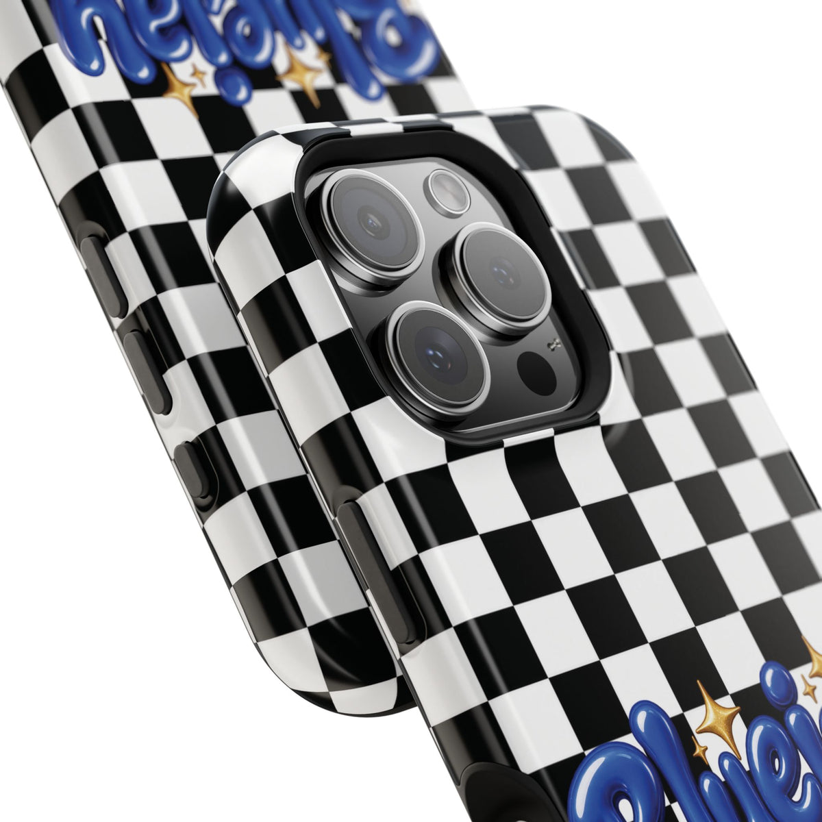 Bluejay Mom Checkerboard Magnetic Phone Case