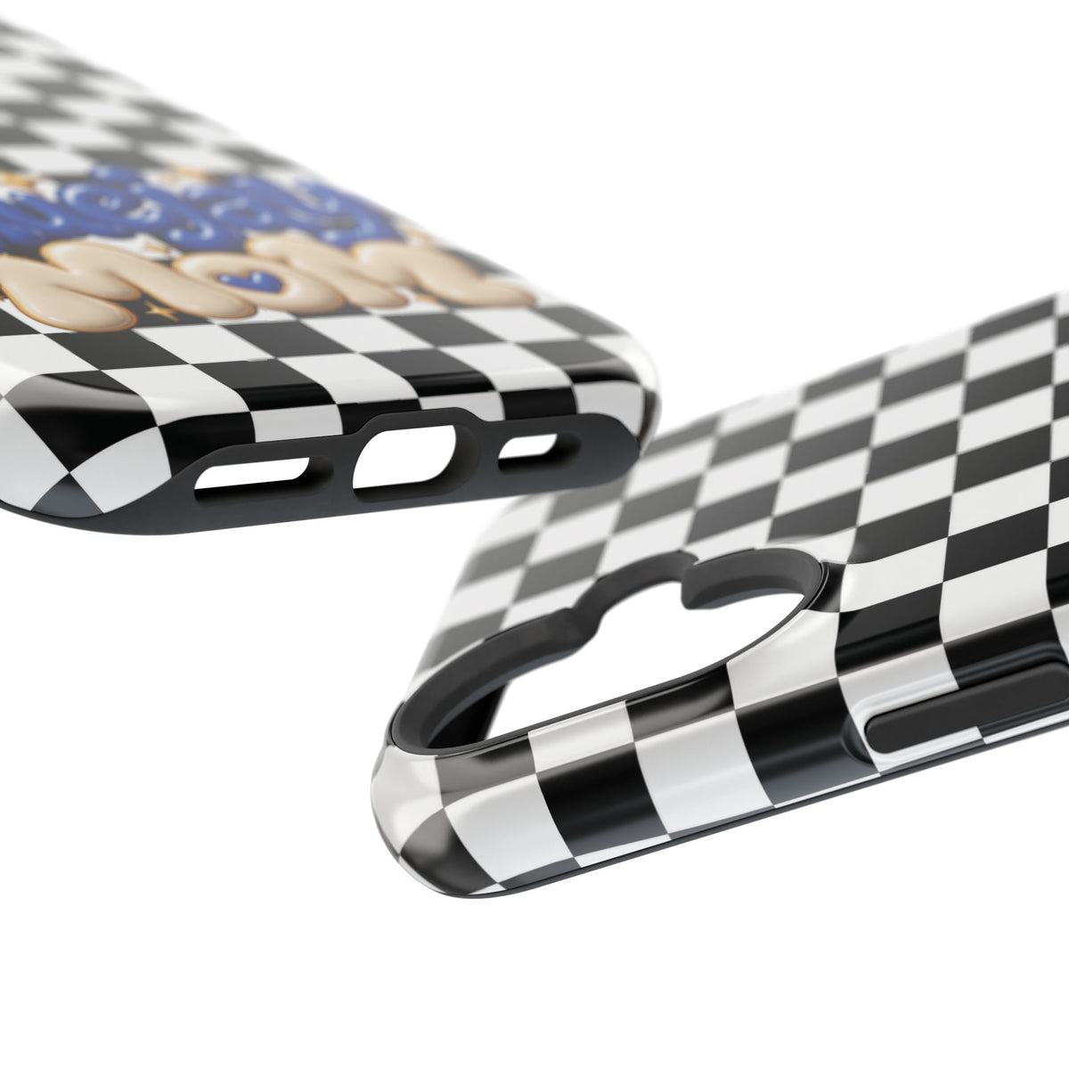 Bluejay Mom Checkerboard Magnetic Phone Case