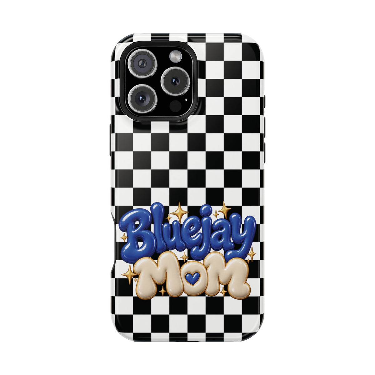 Bluejay Mom Checkerboard Magnetic Phone Case