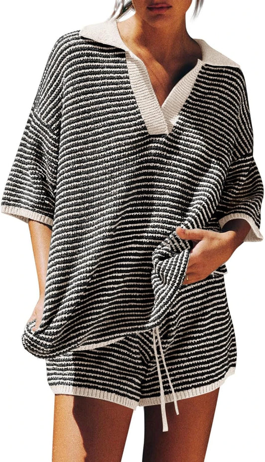 Tankaneo Womens Two Piece Lounge Set