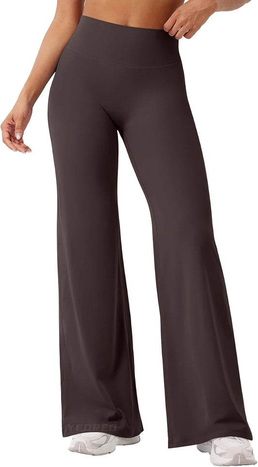 YEOREO Stretchy Straight Leg Yoga Pants