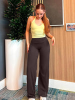 YEOREO Stretchy Straight Leg Yoga Pants