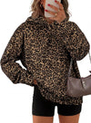 Leopard Print Hoodie Sweatshirt