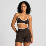 Leopard Print Workout Set