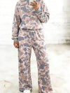 Camo Print Two Piece Travel Set