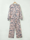 Camo Print Two Piece Travel Set