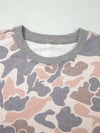 Camo Print Two Piece Travel Set