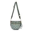 Checkered Crossbody Sling Bag