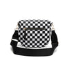 Checkered Crossbody Sling Bag