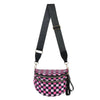 Checkered Crossbody Sling Bag