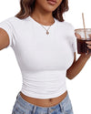 Slim Fit Crop Tee