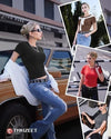 Slim Fit Crop Tee