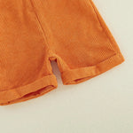 Pumpkin Ghost Toddler Overalls