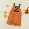 Pumpkin Ghost Toddler Overalls