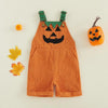 Pumpkin Ghost Toddler Overalls