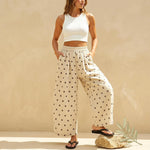 Polka Dot Palazzo Pants