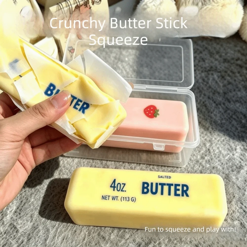 Butter Stick Sensory Squishy Toy