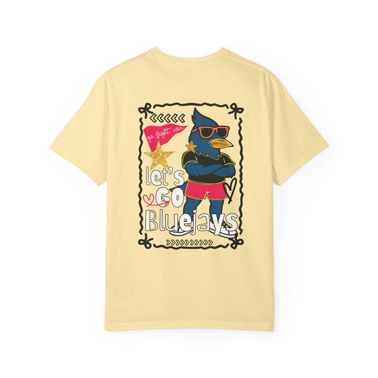 Blue Jay Mascot Graphic T-Shirt