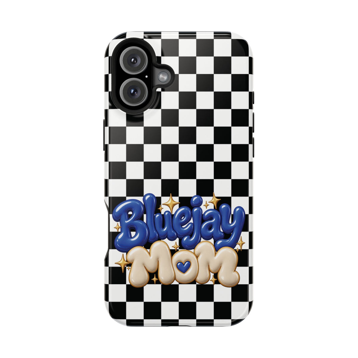 Bluejay Mom Checkerboard Magnetic Phone Case