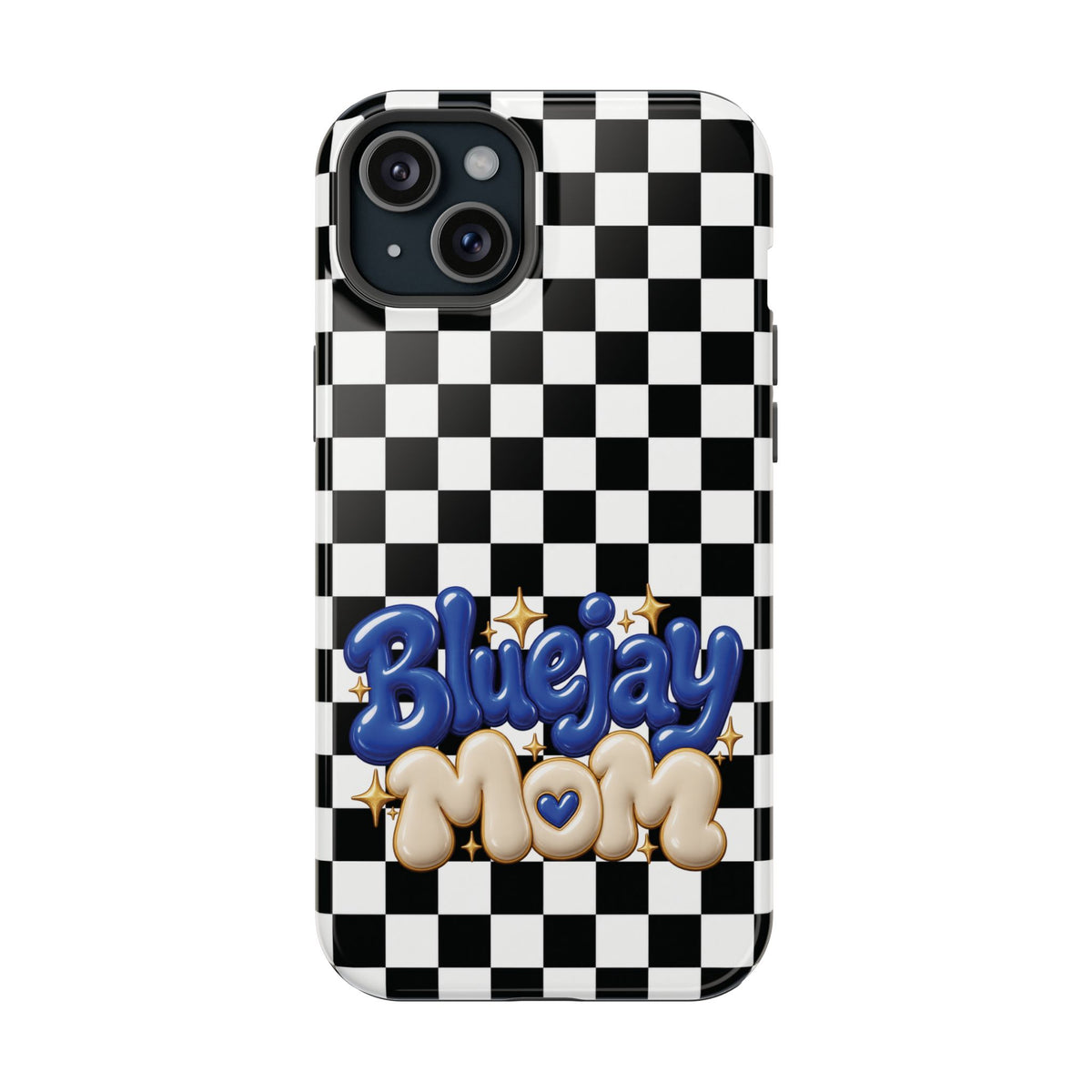 Bluejay Mom Checkerboard Magnetic Phone Case