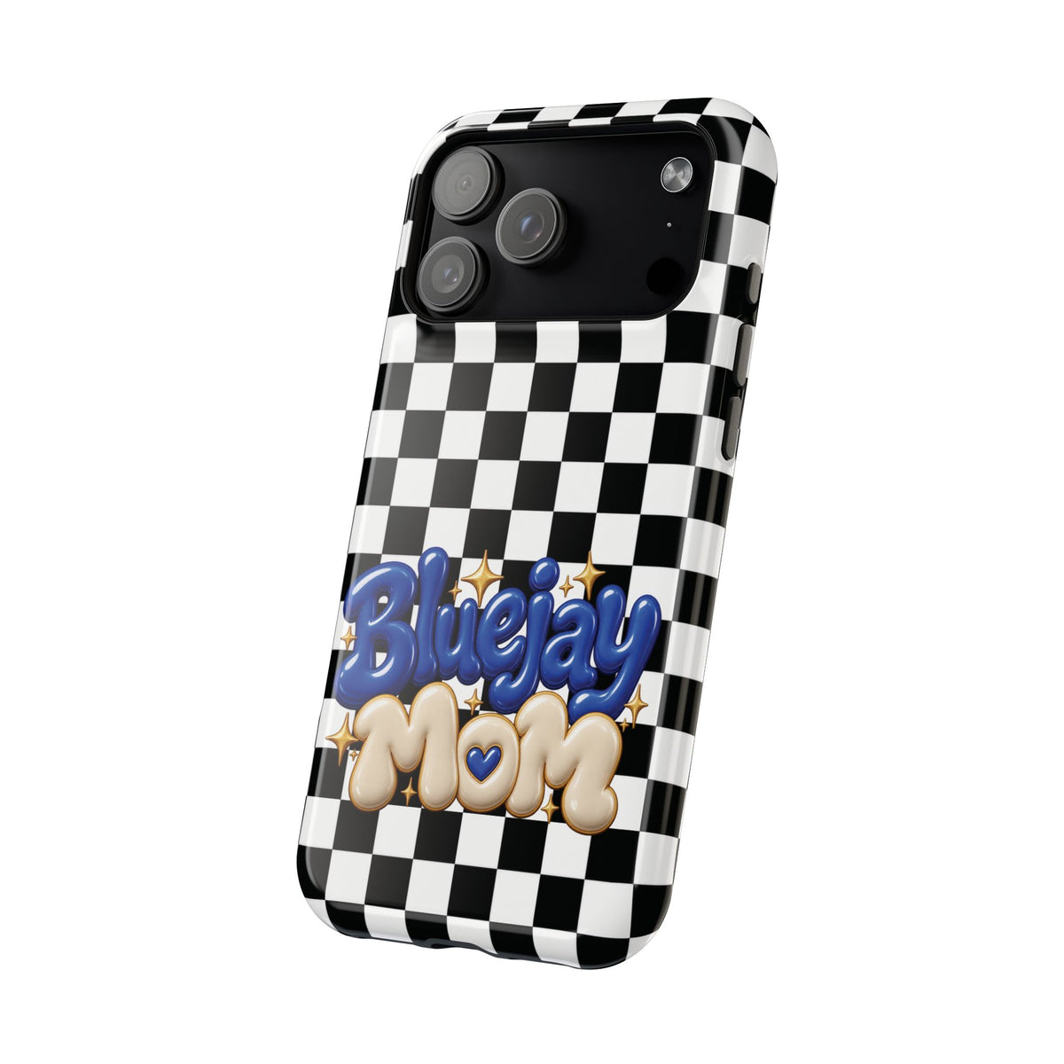 Bluejay Mom Checkerboard Magnetic Phone Case