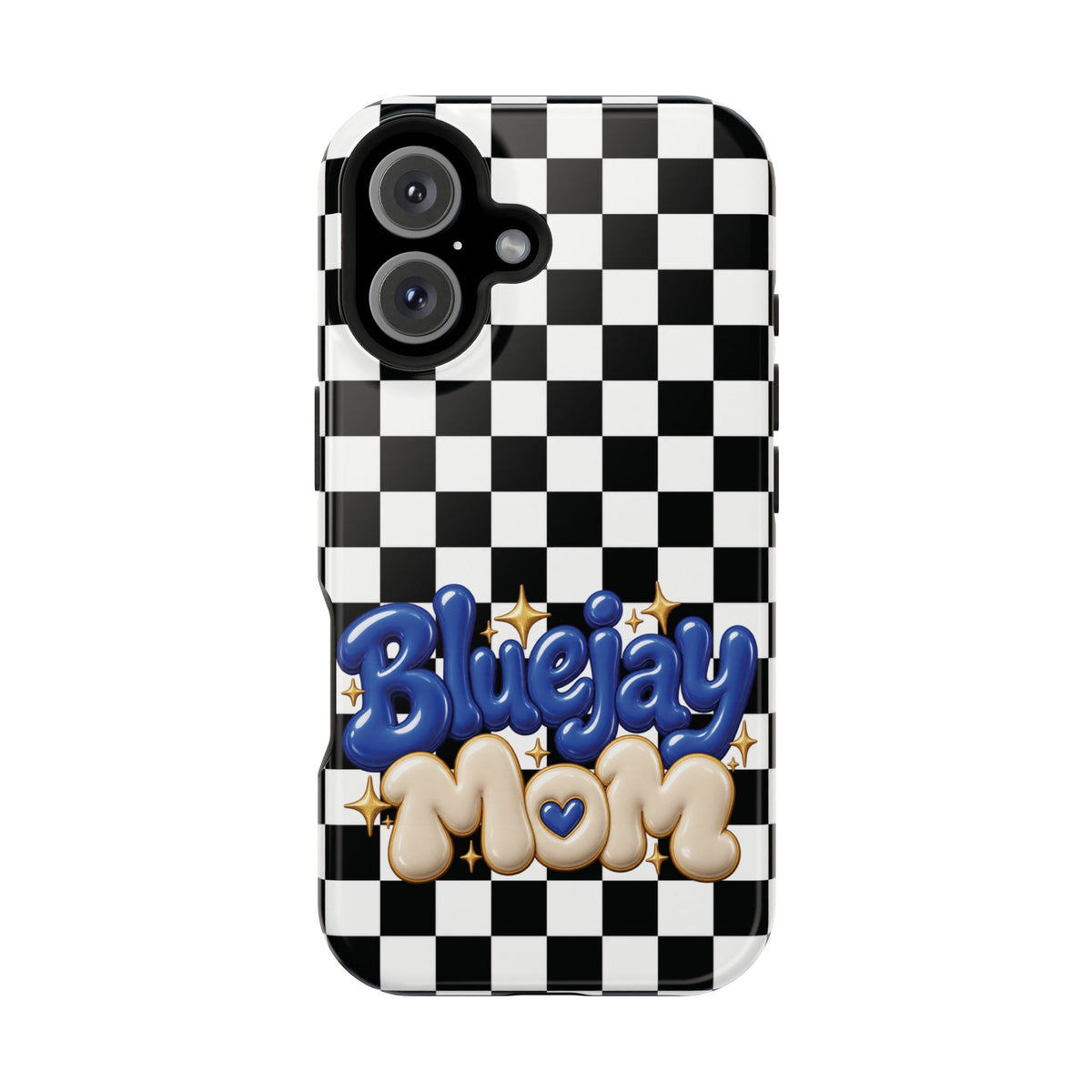 Bluejay Mom Checkerboard Magnetic Phone Case