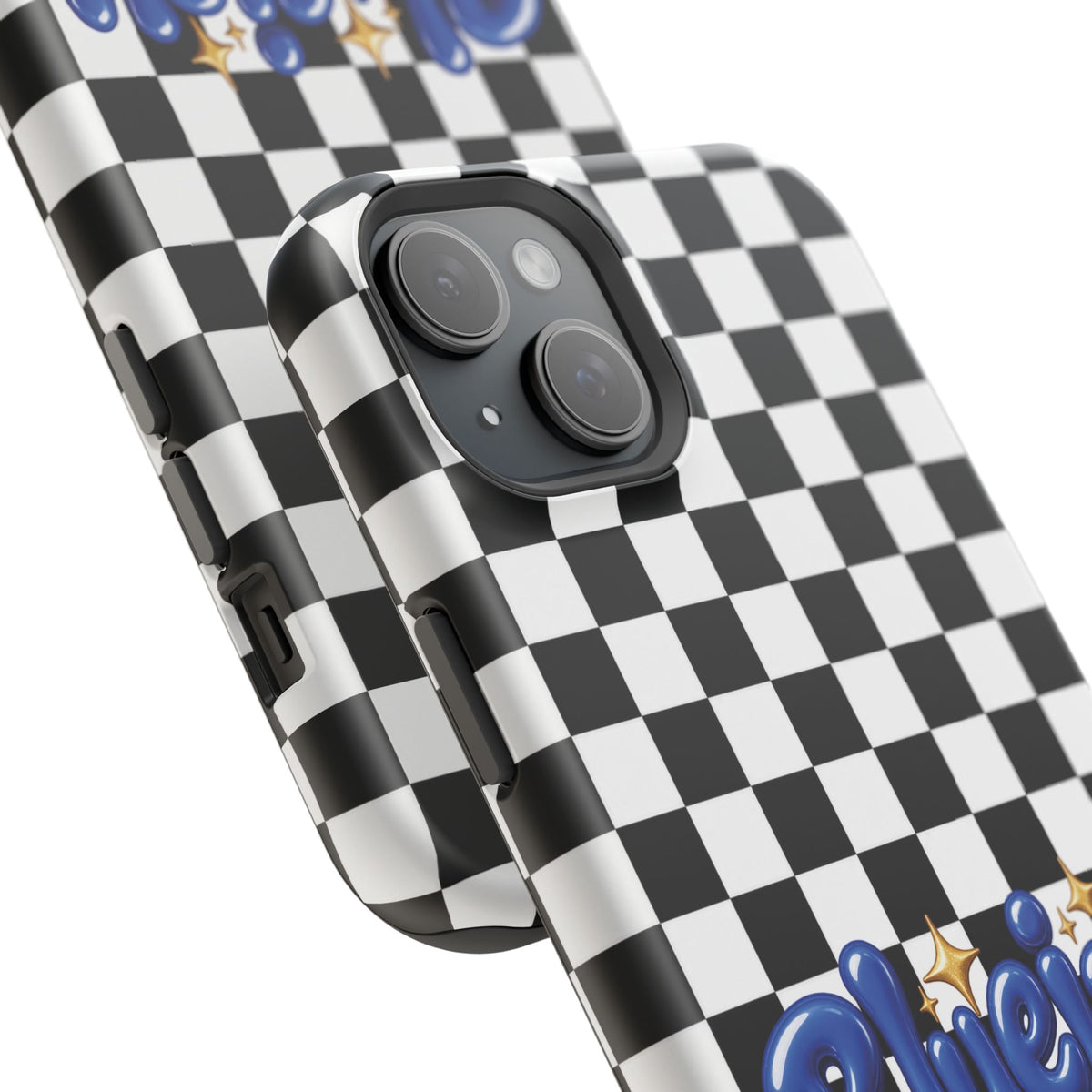 Bluejay Mom Checkerboard Magnetic Phone Case