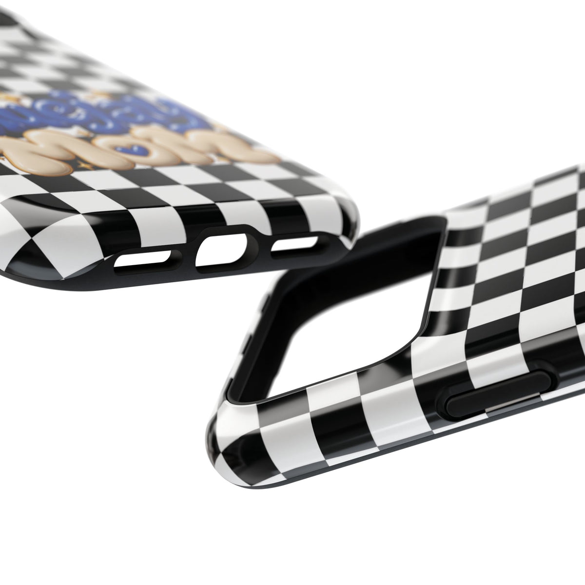 Bluejay Mom Checkerboard Magnetic Phone Case