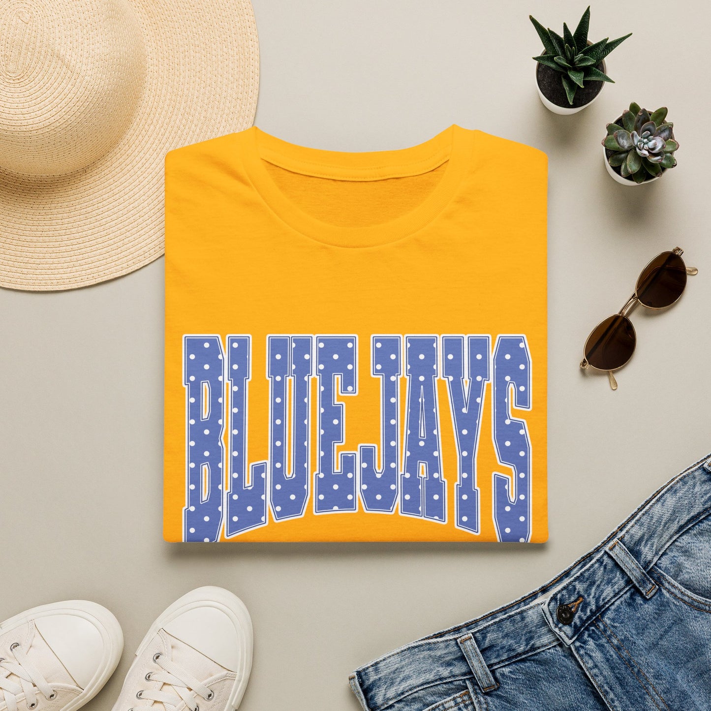 Blue Jays Retro Arch T-Shirt — Vintage Varsity Sports Tee