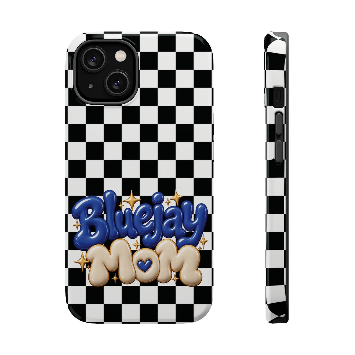 Bluejay Mom Checkerboard Magnetic Phone Case