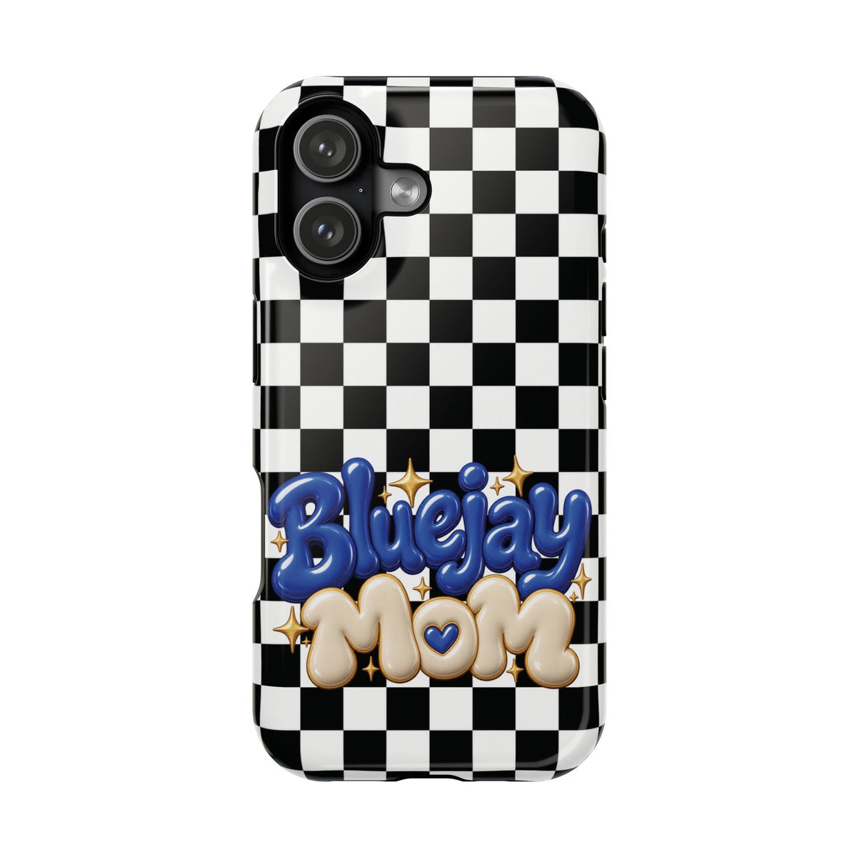 Bluejay Mom Checkerboard Magnetic Phone Case