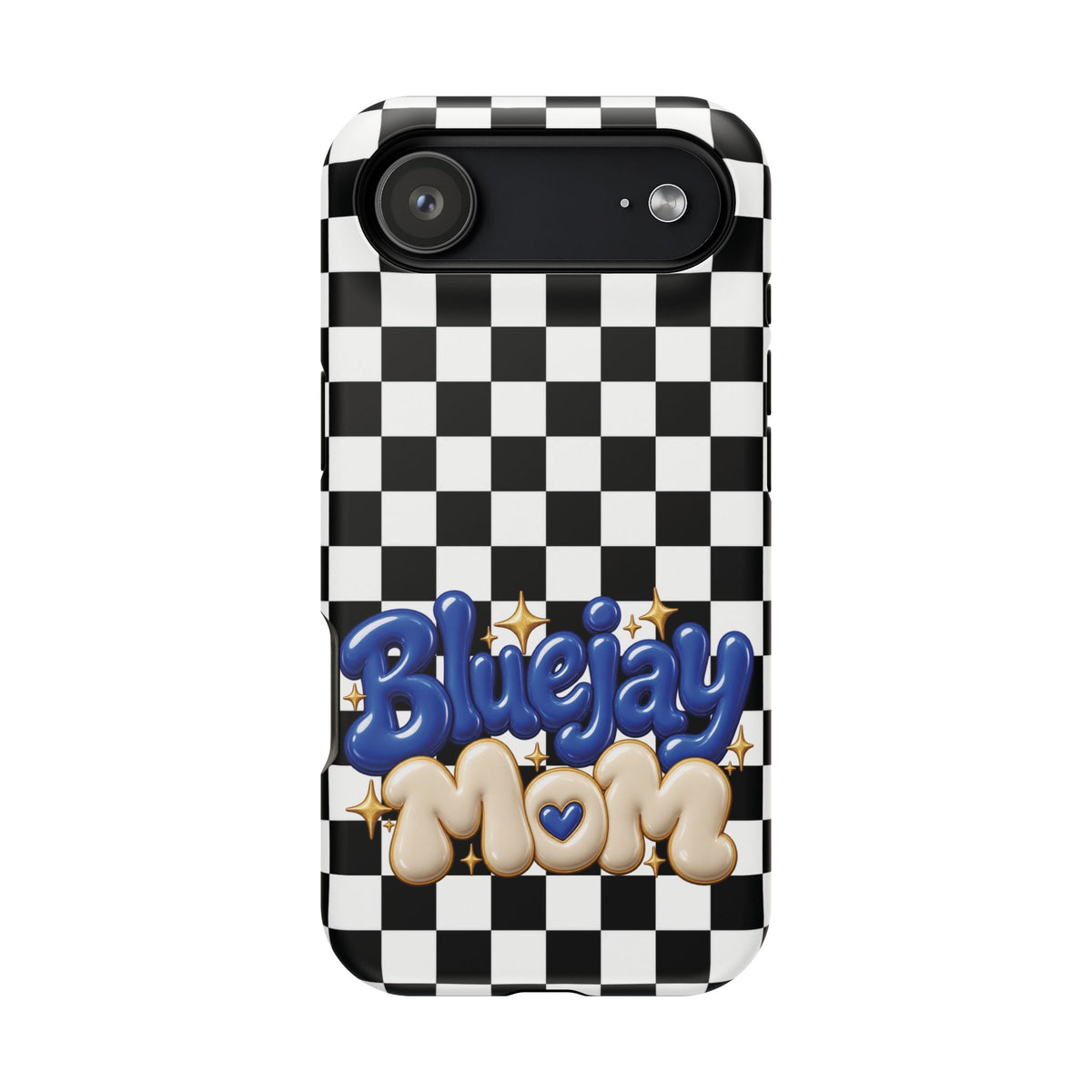 Bluejay Mom Checkerboard Magnetic Phone Case