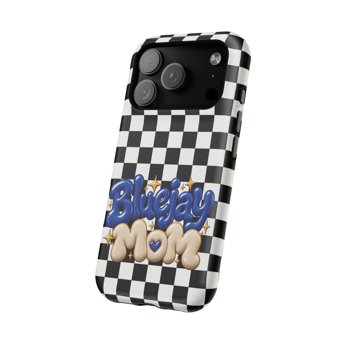 Bluejay Mom Checkerboard Magnetic Phone Case