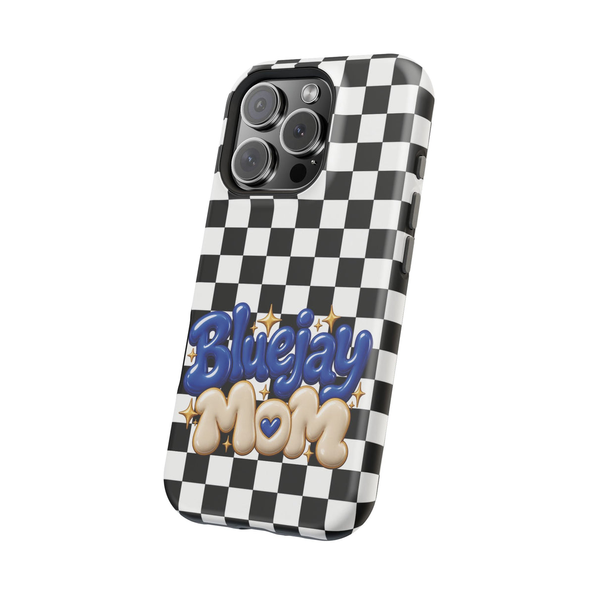 Bluejay Mom Checkerboard Magnetic Phone Case