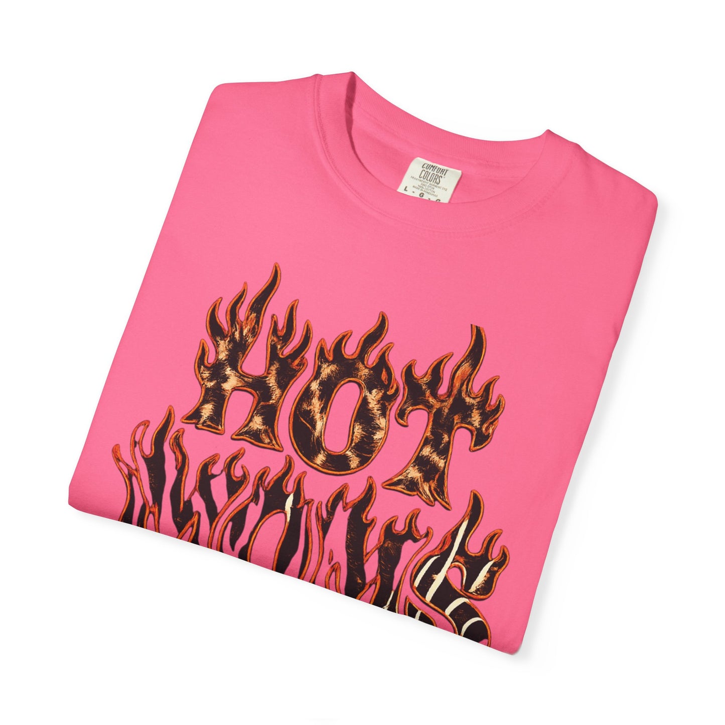 Hot Moms Flaming Graphic Tee