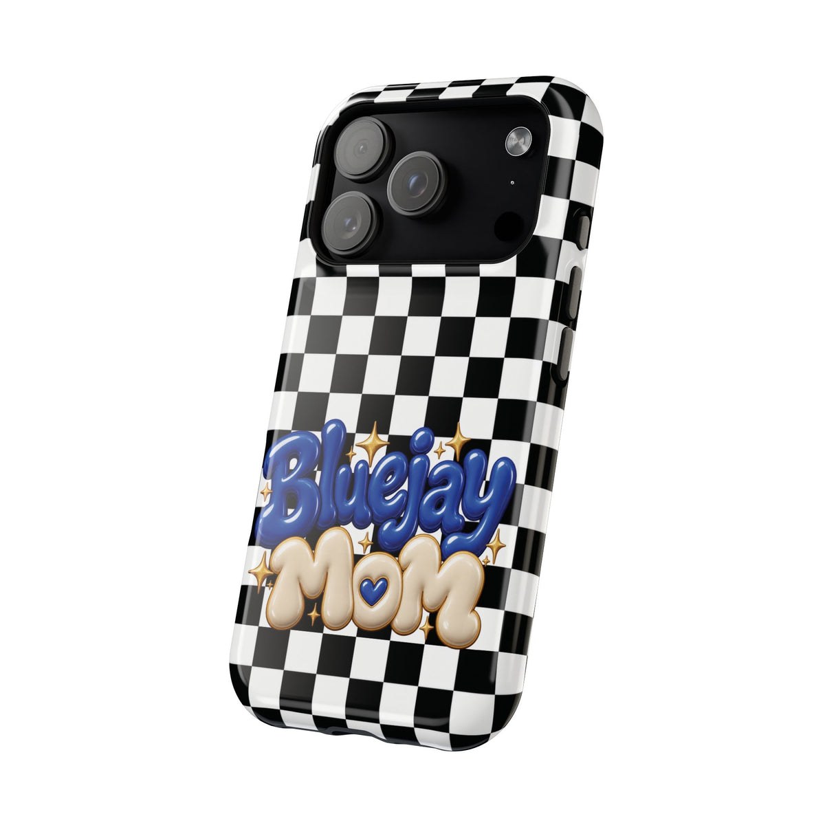 Bluejay Mom Checkerboard Magnetic Phone Case