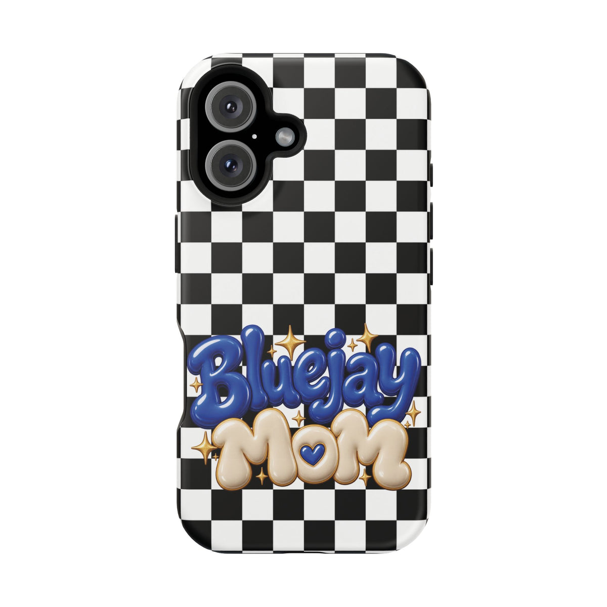 Bluejay Mom Checkerboard Magnetic Phone Case